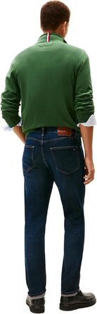 Чоловічі джинси Tommy Hilfiger Denton Straight Jasper Indigo (сині), прямий крій, розмір 36W/32L