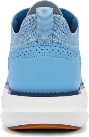 Чоловічі класичні туфлі SVNKE Oxfords — ділові шкіряні черевики на шнурівці, сині (Bleu Caroline), розмір 47 EU