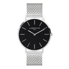 Жіночий наручний годинник Liebeskind Berlin LT-0156-MQ IP Black (Сріблястий / Чорний)