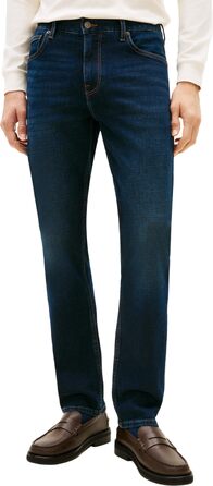 Чоловічі джинси Tommy Hilfiger Denton Straight Jasper Indigo (сині), прямий крій, розмір 36W/32L