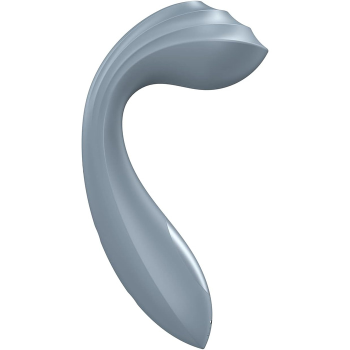 Satisfyer Mini Wand-er Connect App: вібратор для тіла з Bluetooth та керуванням через додаток | Водонепроникний (IPX7) | Компактний дизайн сірого кольору | Стимуляція G-точки та клітора для жінок