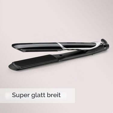 Професійний випрямляч для волосся BaByliss Smooth Pro Wide з керамічними пластинами 35 мм для густого та довгого волосся, 5 рівнів температури до 235°C