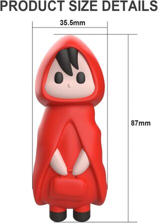 Вібраційний яйце-вібратор для жінок: іграшка для дорослих, форма Червонкапки