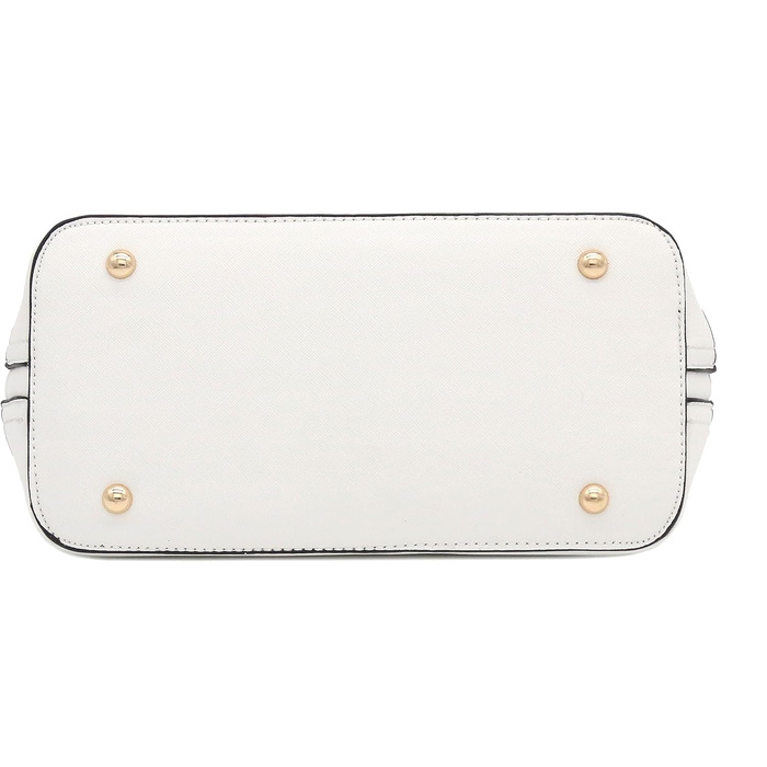 Жіноча біла сумка-сатчел FashionPuzzle Dome Satchel Ranzen