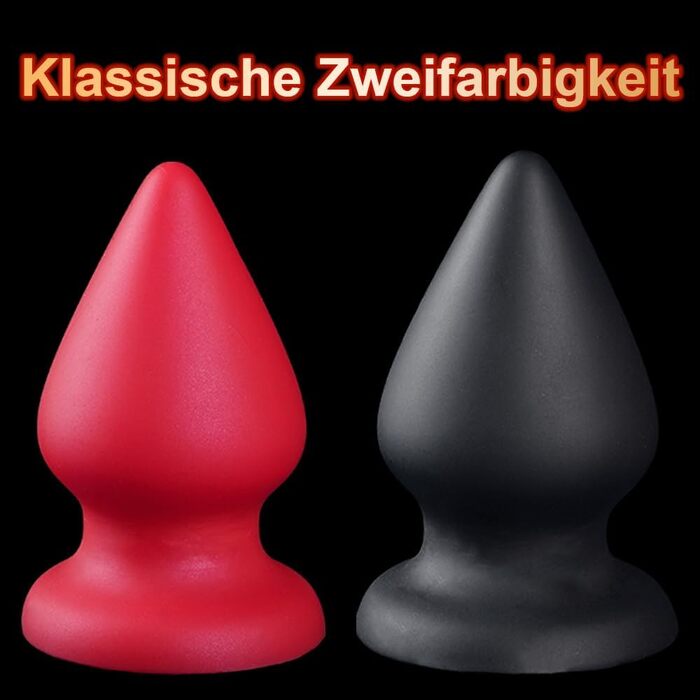 Анальний плагін NAIXBTY з силікону, XL, з присоскою для масажу G-точки та простати. Іграшки для дорослих для жінок та чоловіків