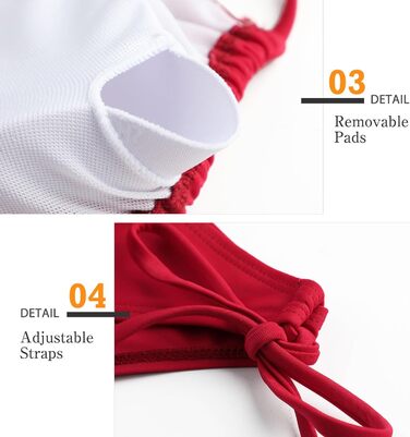 БІКІНІ СЕКСІ: Комплект двочастинний з V-подібним вирізом, трикутник, низька талія, червоний, XXL