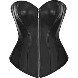 Корсет для фігури пісочний годинник Bslingerie, чорний, XL