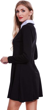 Сукня карнавальна жіноча LUYANA на Хелловін, чорна, S
