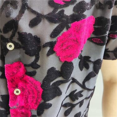 Чоловіча сорочка Deepsko з вишивкою, прозора, мереживна, з сітчастою тканиною, для вечірок, EU S-M, 65-72KG, червона/подорож, однотонна (Getaway Solids)