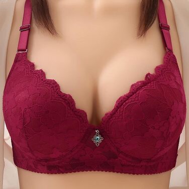 3 шт. Комплект класичних мереживних бюстгальтерів BHS для жінок з кісточками, спортивний пуш-ап, регульований бюст, комфортний, безшовний, з підкладкою, сексуальний, для тренувань, сну, нижня білизна, 80B