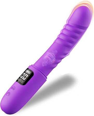 Вібратор для жінок з функцією імпульсу, тихий масажер G-точки з 10 режимами вібрації, силіконовий секс-іграшка для жінок та пар, подарунок у дорогу LZYLWC