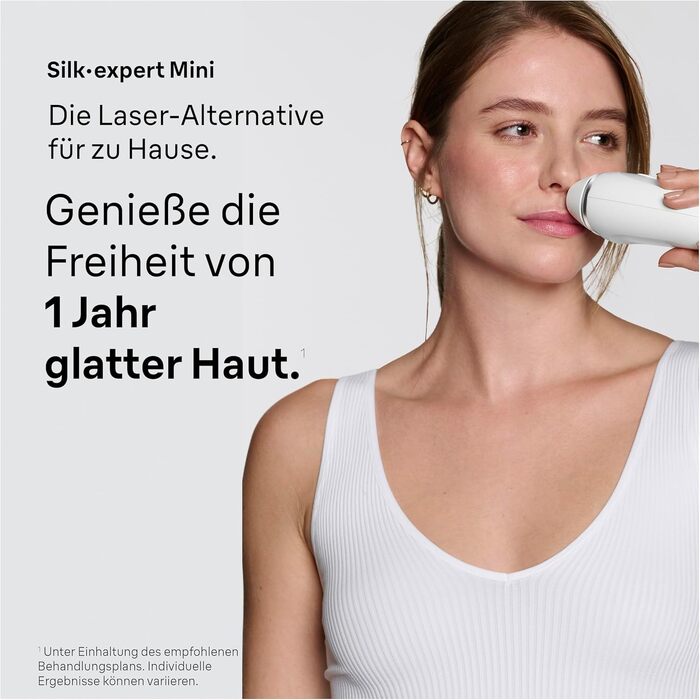 Фотоепілятор Braun Silk-expert Mini PL1112 для тривалого видалення волосся, рожевий, з набором аксесуарів (чохол, міні-бритва та бритва Gillette Venus)