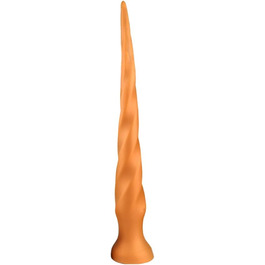 Анальний плаг Roluck для чоловіків, 54 см, м'який силікон, для початківців, з присоском, для масажу простати та анального оргазму