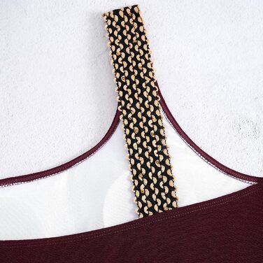 Купальник жіночий з вирізом One Shoulder чорний, ефект схуднення та підтримки грудей, однотонний монокні, літній пляжний (A01rot, S)