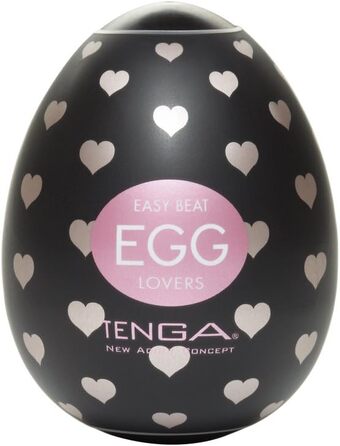 TENGA EGG Easy Beat - чоловічий мастурбатор з 6 внутрішніми структурами та 6 одноразовими оболонками