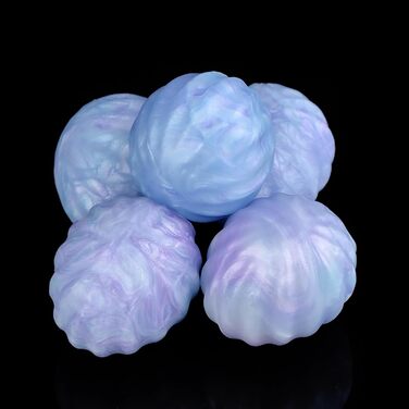 Силіконові анальні кульки Youxclian Alien-Sporen Eier (3 шт.) - стимулятор G-точки, дилататор ануса, 3,2 см x 5,5 см