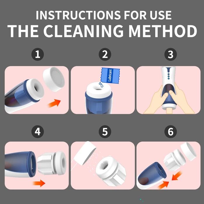 Електричний мастурбатор JFRong з автоматичним керуванням, 7 функцій лизання та 4 функції всмоктування для чоловіків