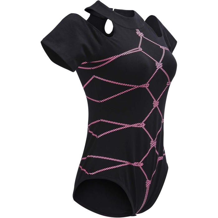 Дитячий боді-піжама Littleforbig All Tied Up чорного кольору, розмір M