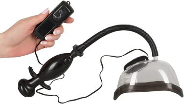 Вагінальний масажер Orion Vagina Pumpe-5987390000 чорного кольору, 56.9 см