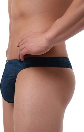 Сексуальна чоловіча танга iKingsky (4 шт. в упаковці) - еластичний матеріал, XL