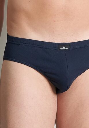 Труси чоловічі Götzburg без шва, бавовна, 10 шт. в упаковці, чорний та блакитний мікс (L)