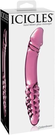 Pipedream Icicles No. 57, рожеві, 12 см - інтимні іграшки для дорослих