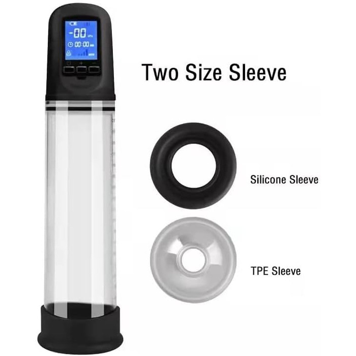 Електрична вакуумна помпа для збільшення пеніса RIVILA - 4 рівні, для чоловіків