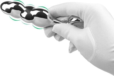 Анальний плаг SXOVO для чоловіків з металу: анальні кулі з кільцем для тяги, сталевий анальний ділдо, масажер простати, стимуляція G-точки, еротичні іграшки для пар