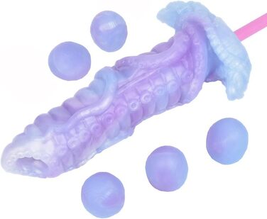 Анальний дилдо Октопус з 5 силіконовими яйцями - фантазія SM для жінок та чоловіків (SE2166)