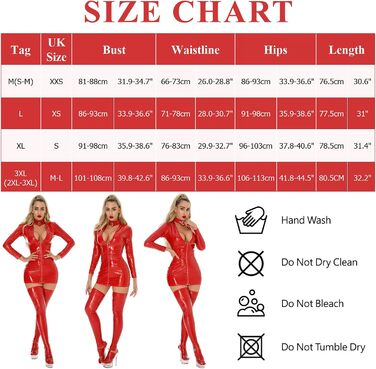Комбінезон жіночий Maeau з екошкіри, глітерний catsuit, боді, вечірній, червоний, розмір XL (S-3XL)
