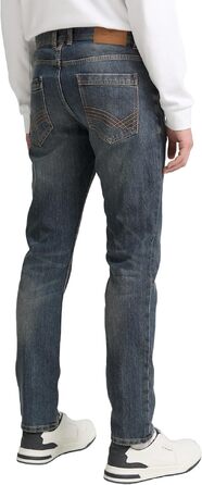 Чоловічі джинси Tom Tailor Marvin Straight, прямий крій, Mid Stone Wash Denim, розмір 34W/32L