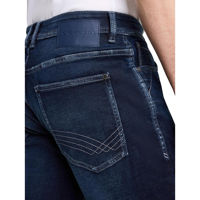 Чоловічі джинси Tom Tailor TTJOSH Regular Slim темно-синього кольору (31W / 34L)