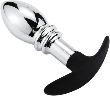 Анальний дildo з нержавіючої сталі для чоловіків та жінок. Іграшка для анального сексу, SM.