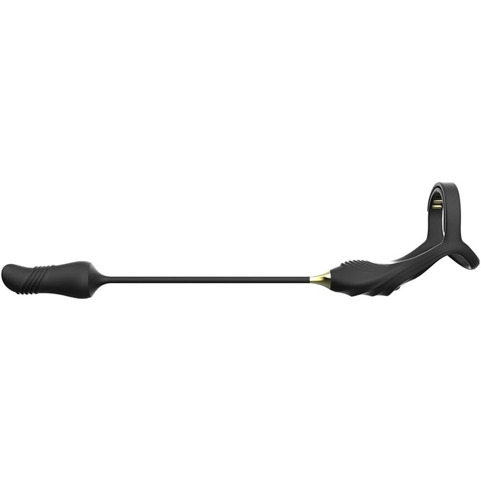 Масажер простати для чоловіків NAIXBTY з кільцем на пеніс, пультом дистанційного керування та телескопічним вібратором. 10 режимів вібрації + режим штовхання. Інтимні іграшки для чоловіків