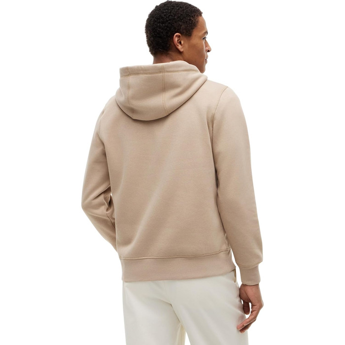 Чоловічий худі Tommy Hilfiger з капюшоном та логотипом, колір Beige Batique Khaki, розмір M