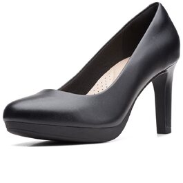 Жіночі туфлі-човники Clarks Ambyr Joy, шкіряні, чорні, розмір 39 EU