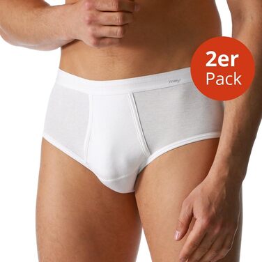 Чоловічі спортивні труси Mey Noblesse (2 шт.) - бавовна 100%, білі