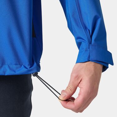 Чоловіча утеплена куртка-мідлейєр Helly Hansen Midlayer Crew Jacket 2.0 з капюшоном, водонепроникна outdoor куртка (L, Kobalt 2.0)