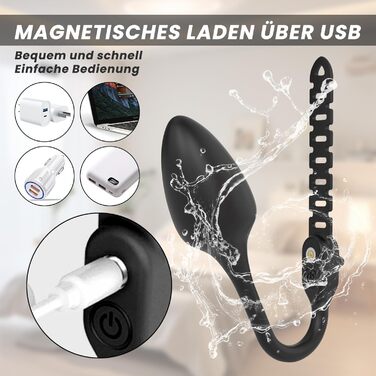 Набір для БДСМ: клітка для статевих органів, вібратор, 6 кільця для пеніса, керування через додаток, для чоловіків та пар (рожевий)