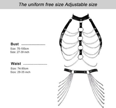 Жіночий корсет-зачіп для панчіх з ремінним поясом у стилі панк, чорний, аксесуар для вечірок та танців