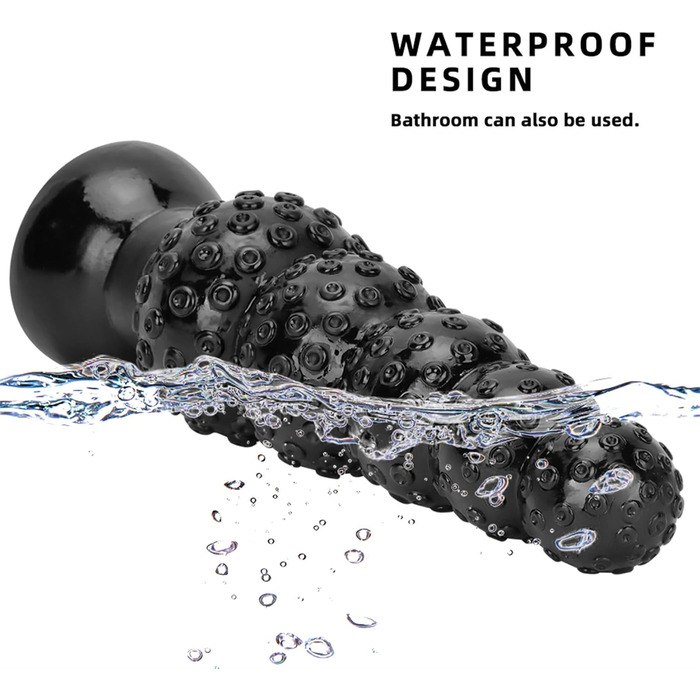 Анальний плаг XXL з сильним присоском для жінок - BDSM іграшки для стимуляції G-точки та анусу