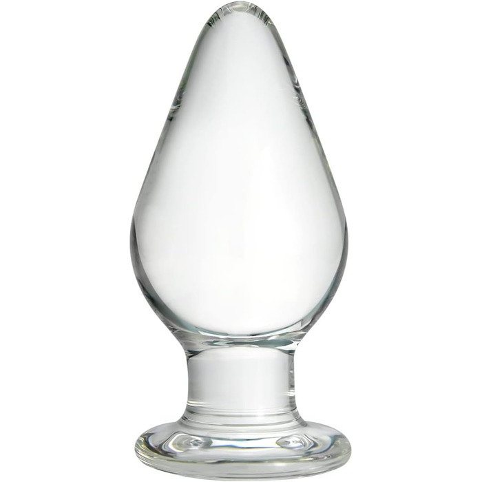 Анальний плагін SXOVO Glas, 7,34 см, анальний розширювач, секс-іграшка, дилдо для чоловіків та жінок, прозорий колір