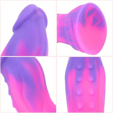 Силіконовий аналплаг Kuaecr 5 Arten з сильним присоском для стимуляції G-точки. Іграшки для дорослих для жінок та чоловіків