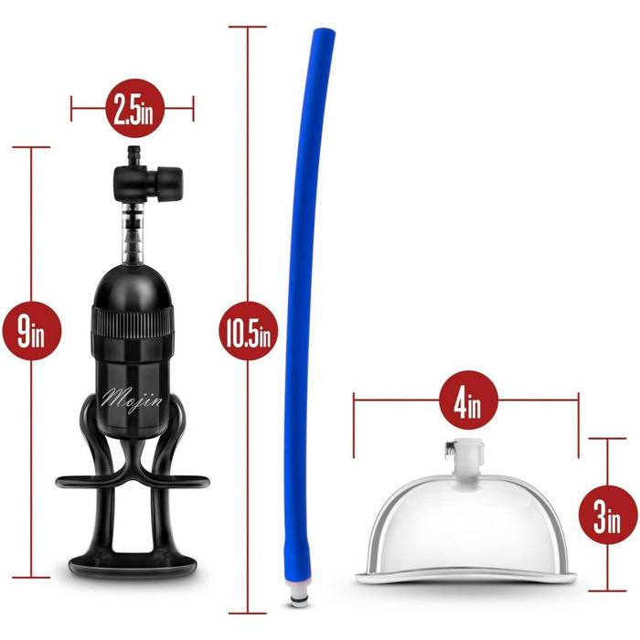 Набір для стимуляції клітора та вагіни Jinqian - вакуумний насос для жінок, преміум якість, SM-іграшки для пар