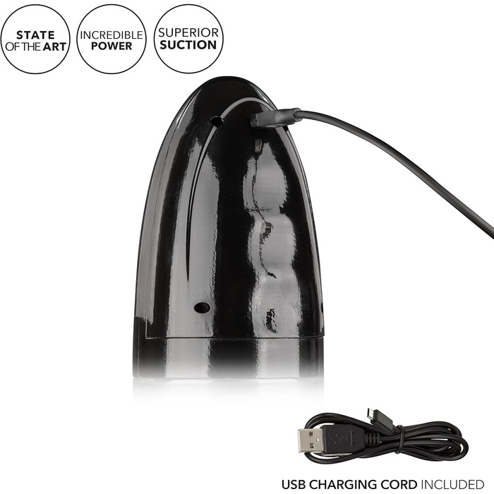 Автоматичний електричний відпарювач CalExotics Optimum Power, 782 г, чорний