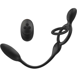 Масажер для чоловіків 4-в-1: кільце-стимулятор, масажер простати, анальні кулі, G-spot масажер. Іграшки для дорослих, для пар