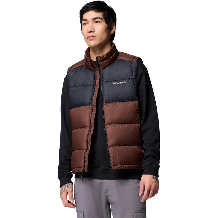 Чоловічий жилет Columbia Pike Lake (XXL, Tobacco/Black) для риболовлі та активного відпочинку