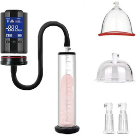 Електрична вакуумна помпа для збільшення статевого члена - тренажер для чоловіків