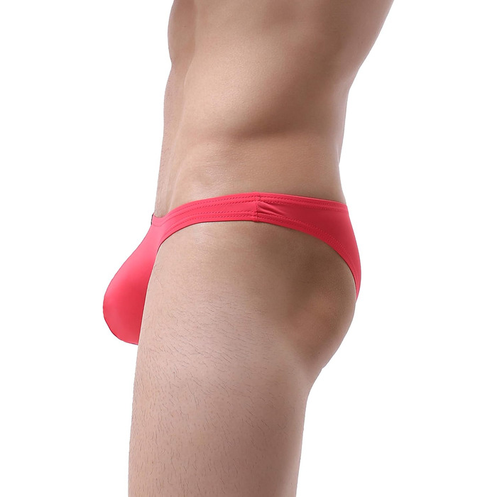 Сліпи iKingsky для чоловіків, сексуальний вигин, частковий закриття спини, труси для чоловіків, XL, 6 штук