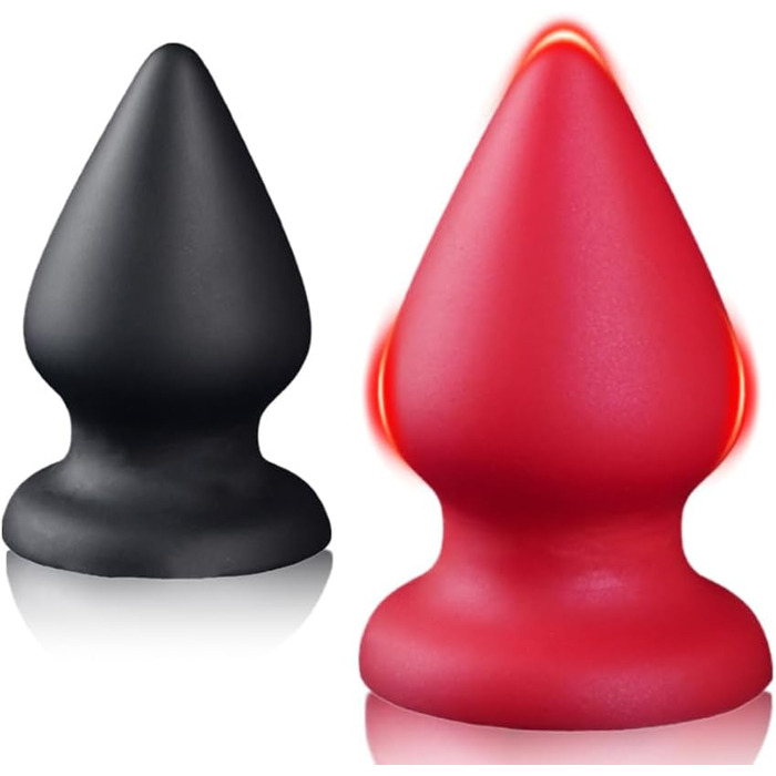 Анальний масажер для чоловіків та жінок Leyuye, XL, чорний